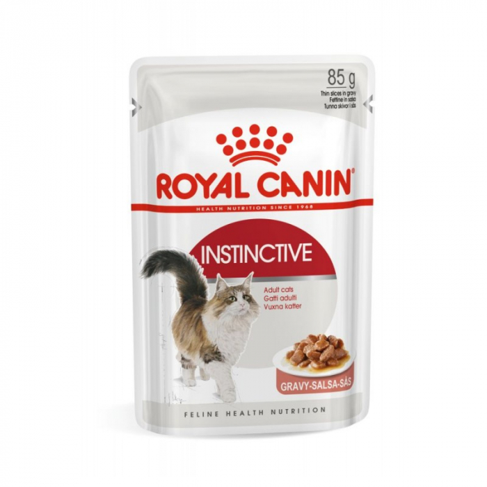 Set 12 buc x 85 gr Hrana umeda pentru pisici Royal Canin Instinctive in sos [2]