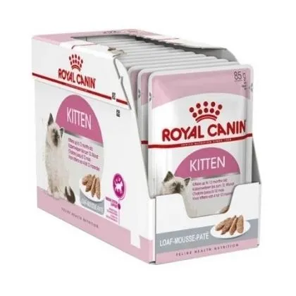 Hrana umeda pentru pisici Royal Canin Kitten Loaf Pate 85 gr