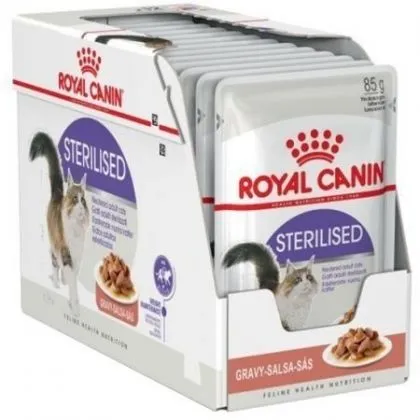 Hrana umeda pentru pisici Royal Canin Sterilised in sos 85 gr