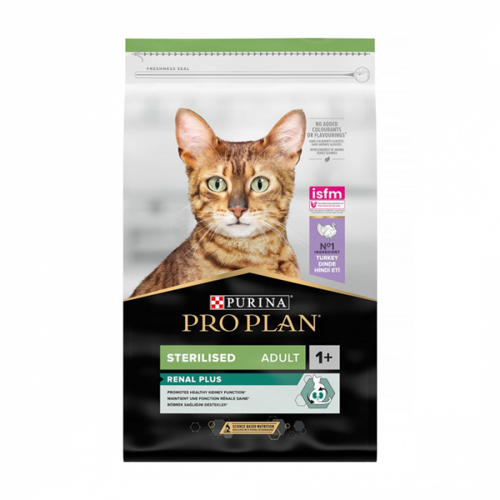 Oferta 2 saci x 10 kg Hrana uscata pentru pisici Pro Plan Optirenal Sterilised cu curcan [2]