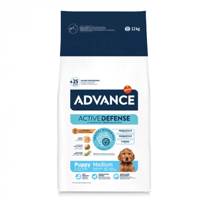 Set 2 buc x Hrana uscata pentru caini Advance Medium Puppy Protect 12 kg [2]