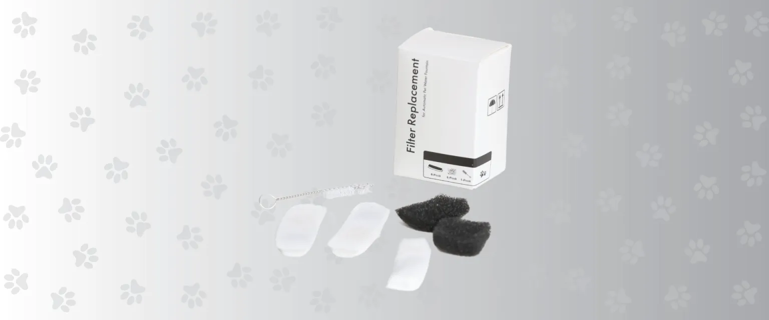 Set 6 filtre pentru fantana automata Petson AquaPet