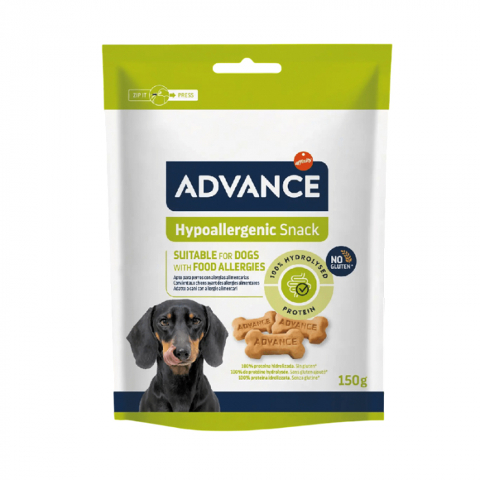 Set 7 buc x 150 gr Recompense pentru caini Advance Hypoallergenic Snack [2]