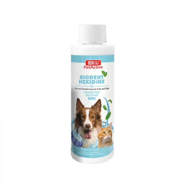 Solutie igiena dentara pentru caini  pisici Biodent Hexidine 50 ml