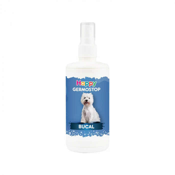 Solutie pentru igiena bucala a cainilor  pisicilor Germostop Bucal 200 ml