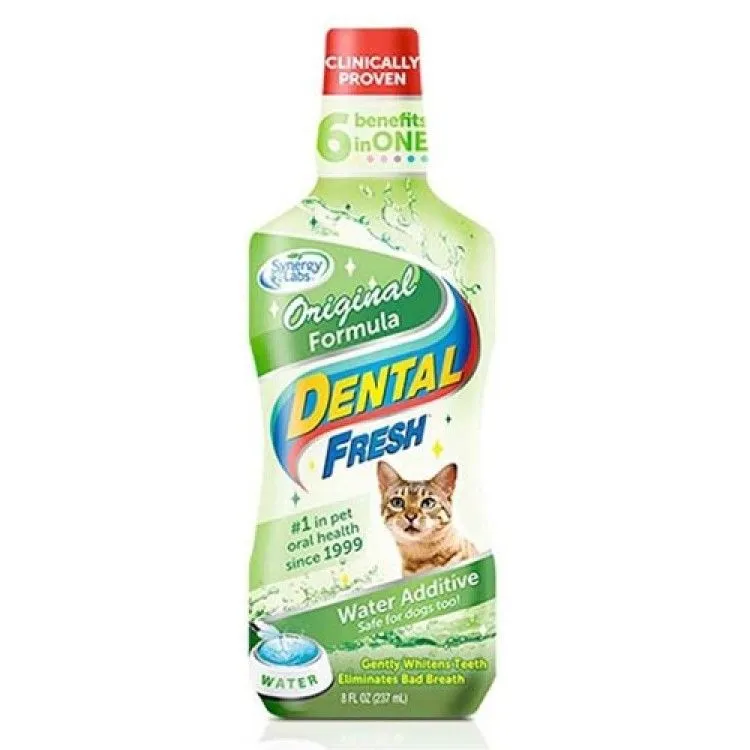 Solutie igiena orala pentru pisici Dental Fresh Original 237 ml
