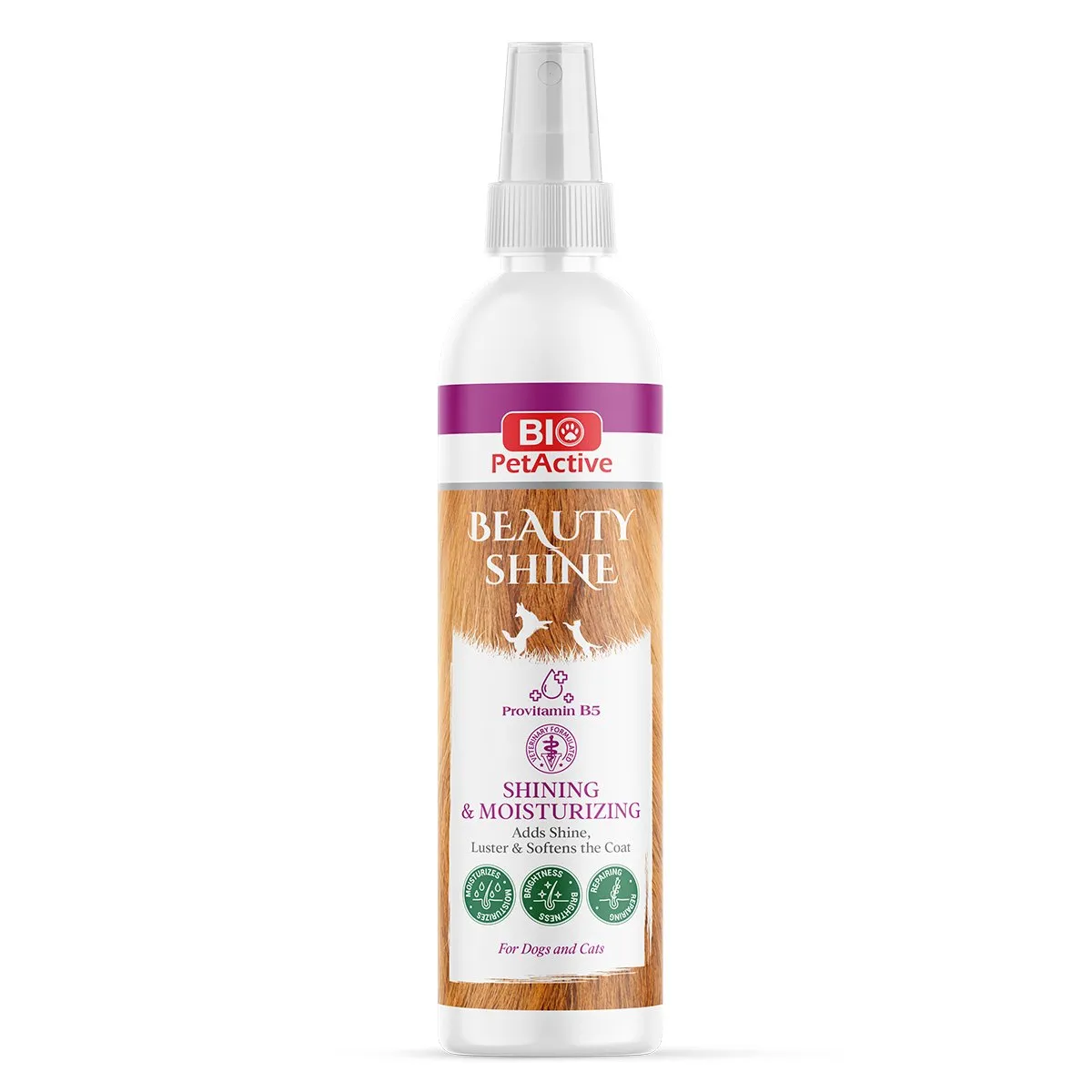 Spray ingrijire blanita Bio PetActive Beauty Shine 100 ml