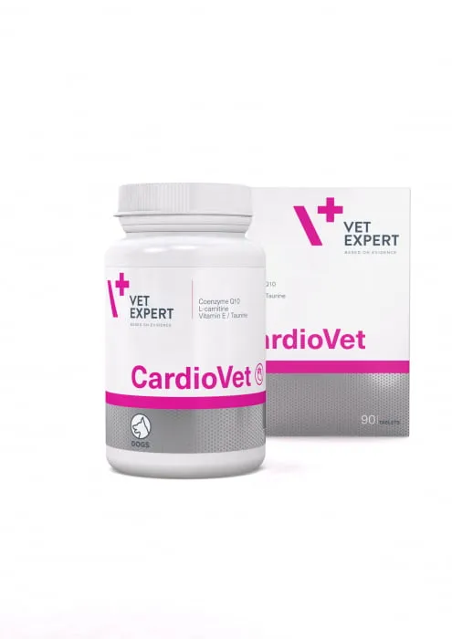 Supliment cardiac pentru caini CardioVet 770 mg - 90 tablete