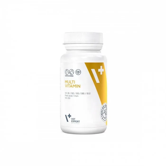 Supliment pentru caini  pisici VetExpert Multivitamin 30 caps