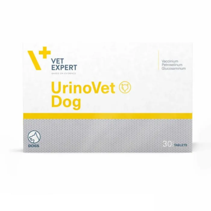 Supliment urinar pentru caini UrinoVet Dog 400 mg - 30 tablete