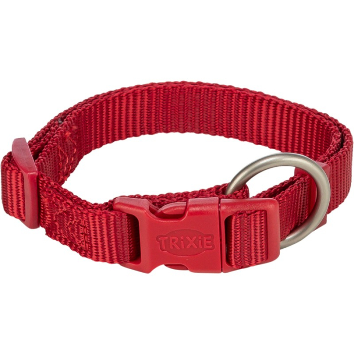 Zgarda pentru caini Premium Rosie XXS - XS 15 - 25 cm 10 mm