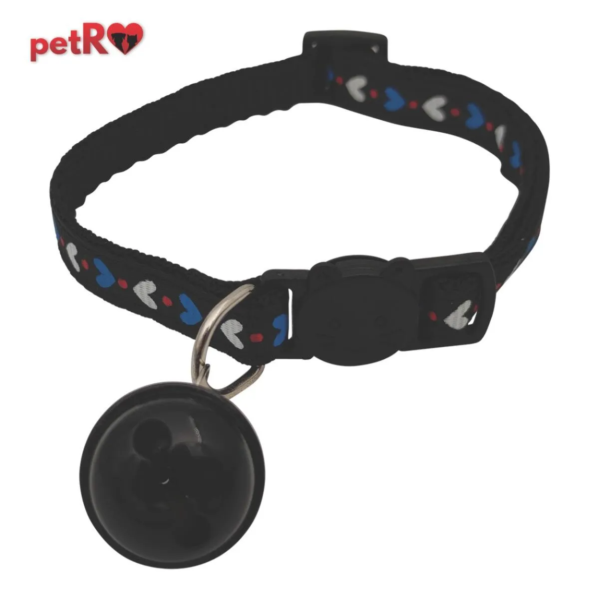 Zgarda pentru pisici cu inimioare Petro 20 - 35 cm [2]