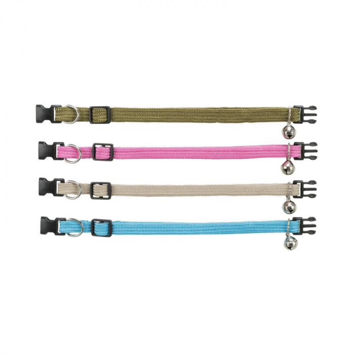 Zgarda pentru pisici elastica cu clopotel One Size [2]