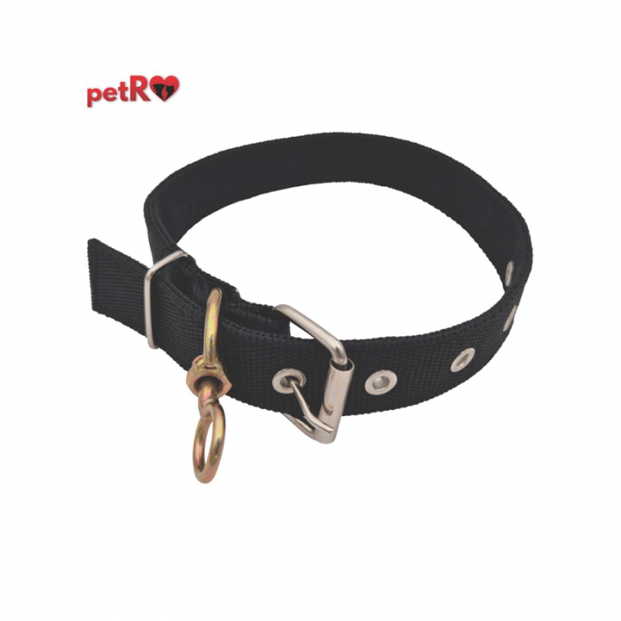 Zgarda textila dubla pentru caini Petro 3 x 60 cm [2]
