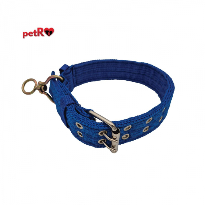 Zgarda textila dubla pentru caini Petro 4 x 65 cm [2]