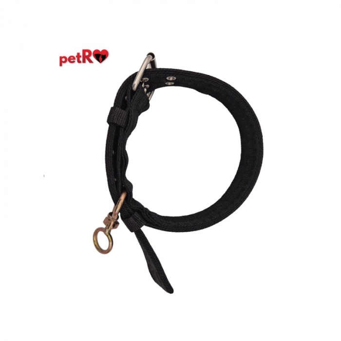 Zgarda textila dubla pentru caini Petro 5 x 74 cm [3]