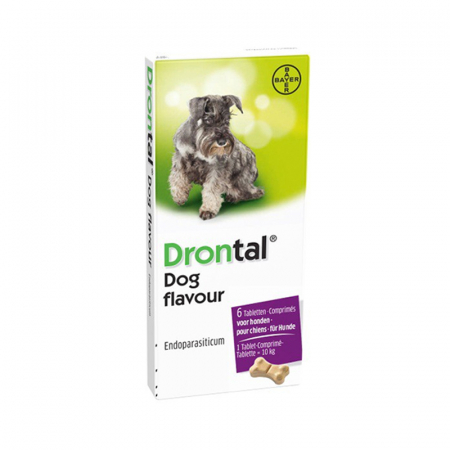 Farmacie - Antiparazitar intern pentru caini Drontal