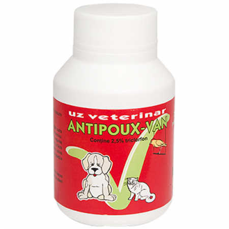 Antiparazitare - Pulbere antiparazitara de uz extern Antipoux Plant 75 gr