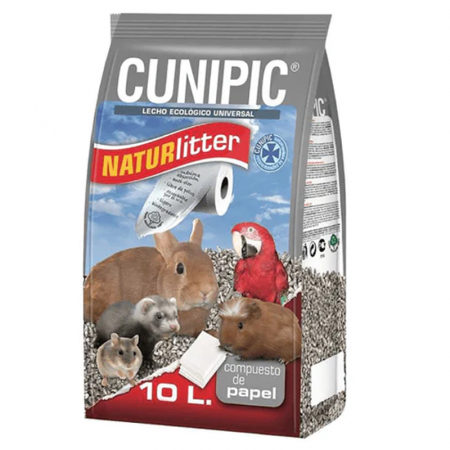 Rozatoare - Asternut igienic din hartie Cunipic Naturlitter Paper 10 L