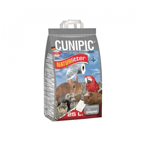 Rozatoare - Asternut igienic din hartie Cunipic Naturlitter Paper 25L