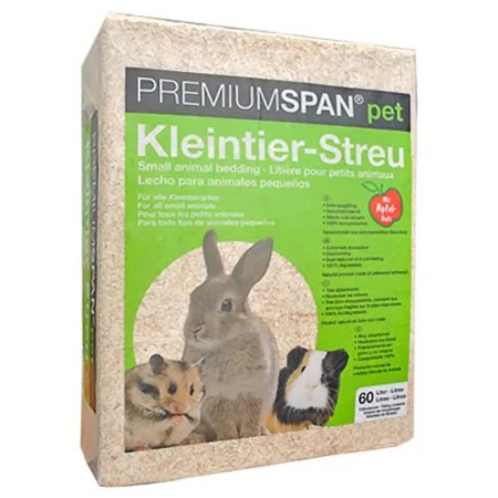 Rozatoare - Asternut igienic pentru rozatoare Premium Span cu mar 60L