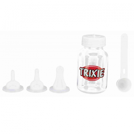 Biberon de 120 ml cu 3 tetine