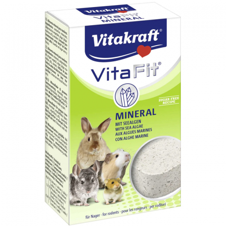 Batoane rozatoare - Bloc mineral pentru rozatoare cu alge Vitakraft 170 gr