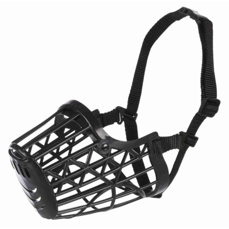 Caini - Botnita pentru caini din plastic Trixie M 23,5 cm