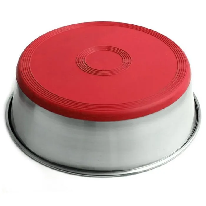 Castron antiderapant pentru caini & pisici 4Dog cu baza rosie [1]