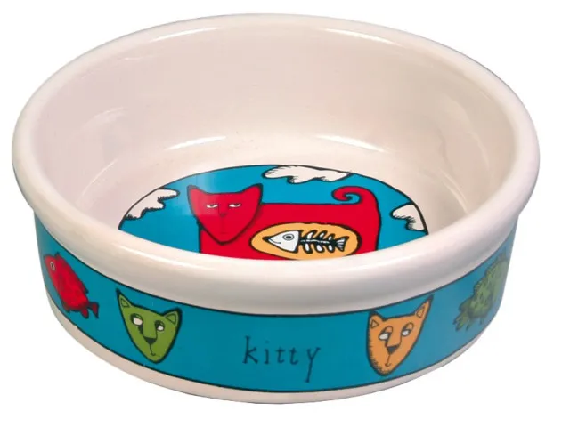 Pisici - Castron ceramic pentru pisici Trixie 0,2 l / 12 cm