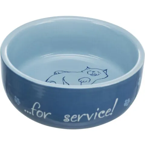 Castron ceramic pentru pisici Trixie 0,3 l/11 cm [1]