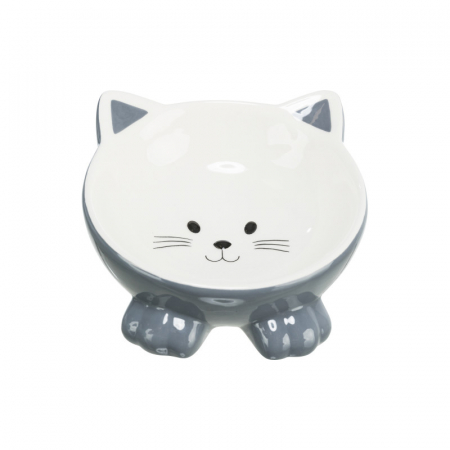 Castron din ceramica pentru pisici Trixie 0,15 L/14 cm [1]
