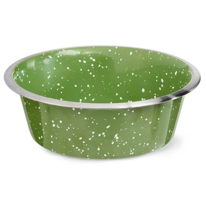 Castroane & boluri - Castron din inox pentru caini & pisici 4Dog Galaxy Verde 0,9 L