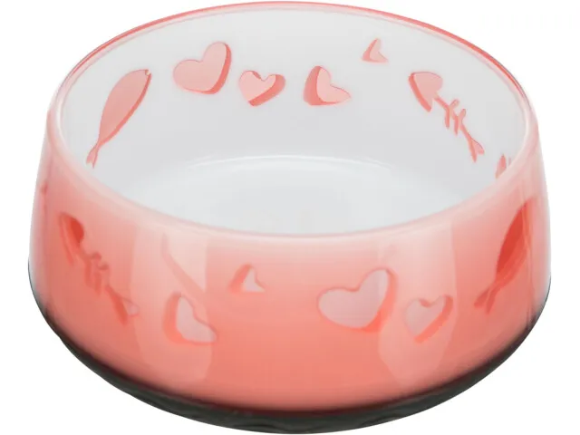 Pisici - Castron din plastic pentru pisici Trixie 0,3L / 12 cm