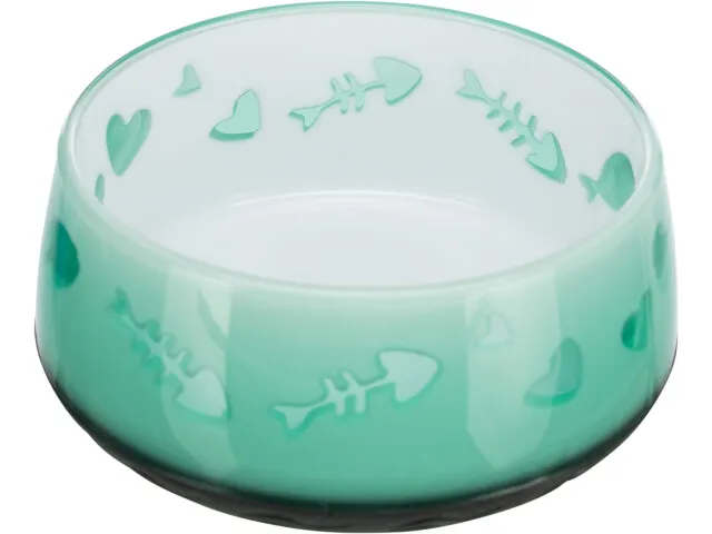 Castron din plastic pentru pisici Trixie 0,3L / 12 cm [2]
