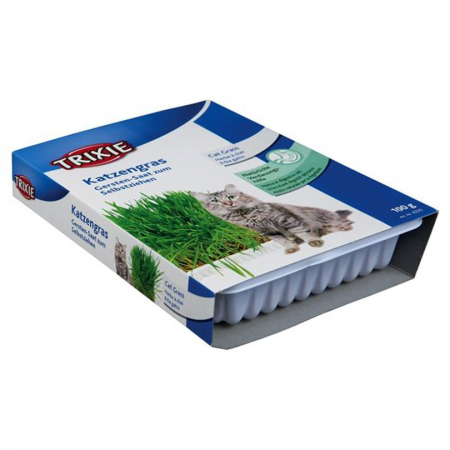 Farmacie - Castron cu seminte de iarba pentru pisici 100 gr