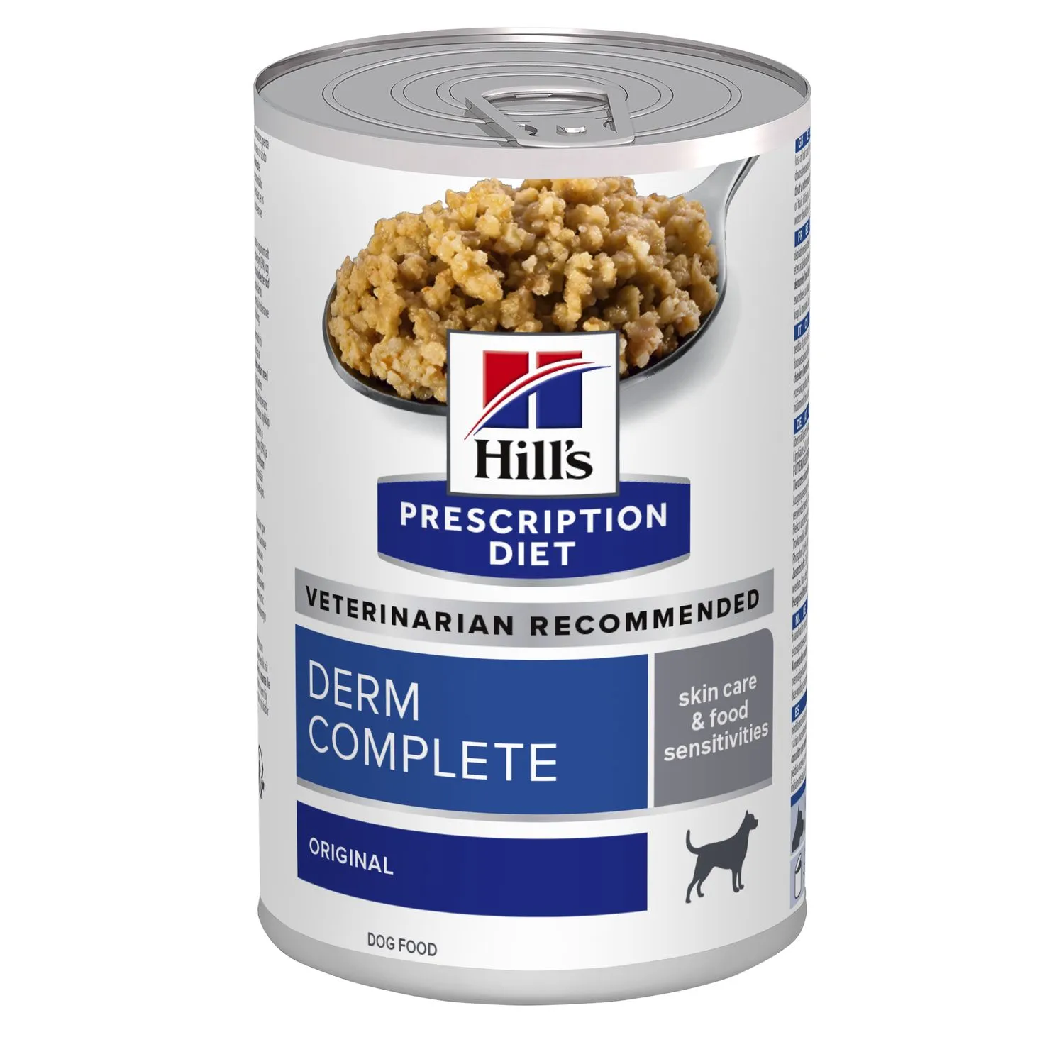 Diete Veterinare Caini - Conserva dietetica pentru caini Hill's PD Derm Complete Skin Care 370 gr