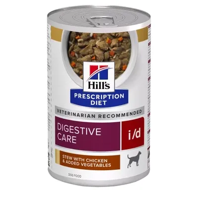Diete Veterinare Caini - Conserva dietetica pentru caini Hill's PD Digestive Care i/d cu pui 354 gr