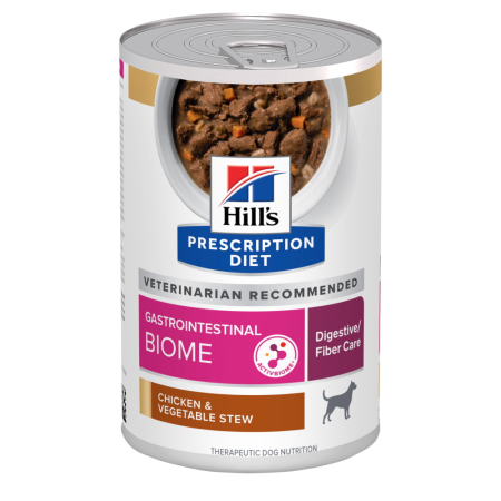 Caini - Conserva dietetica pentru caini Hill's PD Gastrointestinal Biome 354 gr
