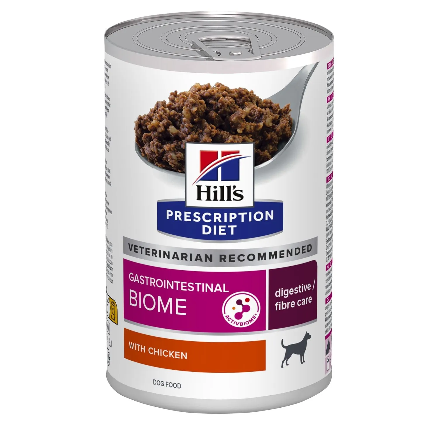 Diete Veterinare Caini - Conserva dietetica pentru caini Hill's PD Gastrointestinal Biome cu pui 370 gr