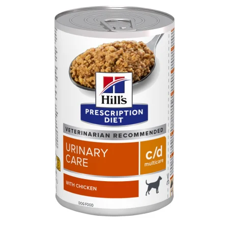 Caini - Conserva dietetica pentru caini Hill's PD Urinary Care Multicare C/D cu pui 370 gr
