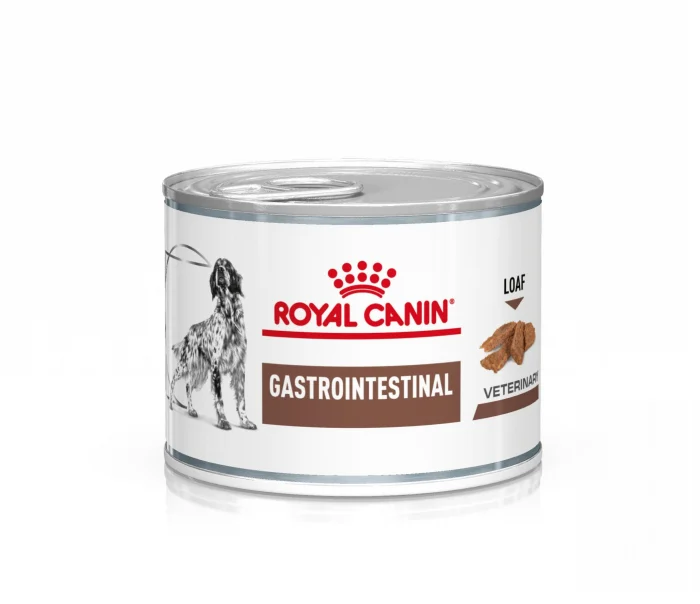 Hrana umeda - Conserva dietetica pentru caini Royal Canin Gastrointestinal Loaf 200 gr