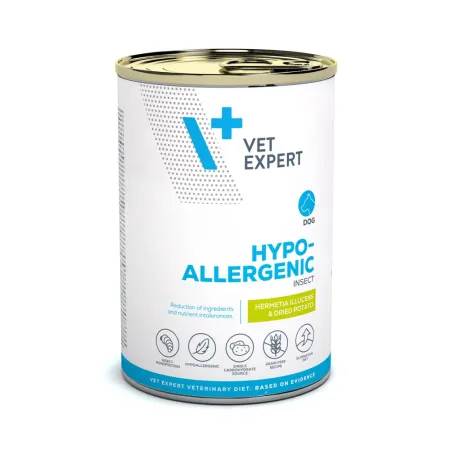Hrana umeda - Conserva dietetica pentru caini Vetexpert Hypoallergenic Insect 375 gr