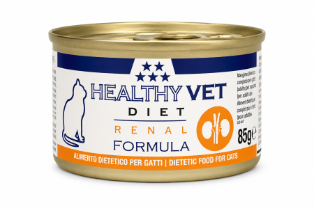 Pisici - Conserva dietetica pentru pisici Healthy Vet Diet Renal 85 gr
