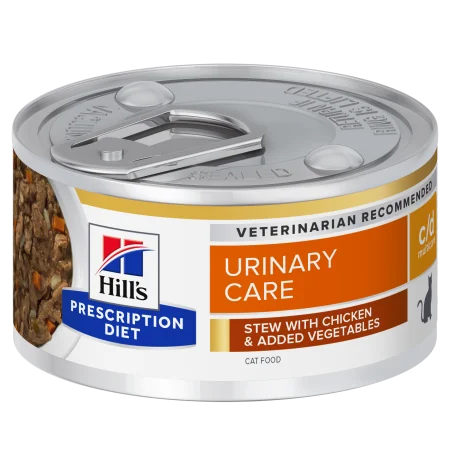 Hrana umeda - Conserva dietetica pentru pisici Hill's PD Urinary Care C/D cu pui 156 gr