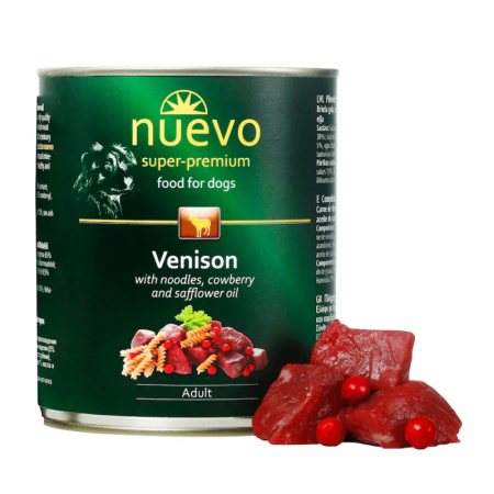 Caine Adult - Conserva pentru caini Nuevo cu caprioara 800 gr