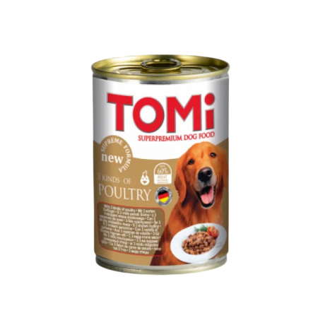 Caine Adult - Conserva pentru caini Tomi cu pui 400 gr