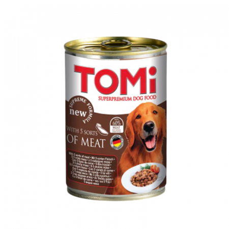 Caine Adult - Conserva pentru caini Tomi Meat 400 gr