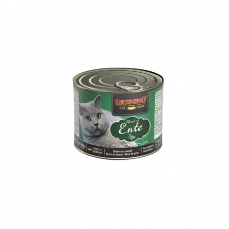Pisici - Conserva pentru pisici Leonardo cu rata 200 gr