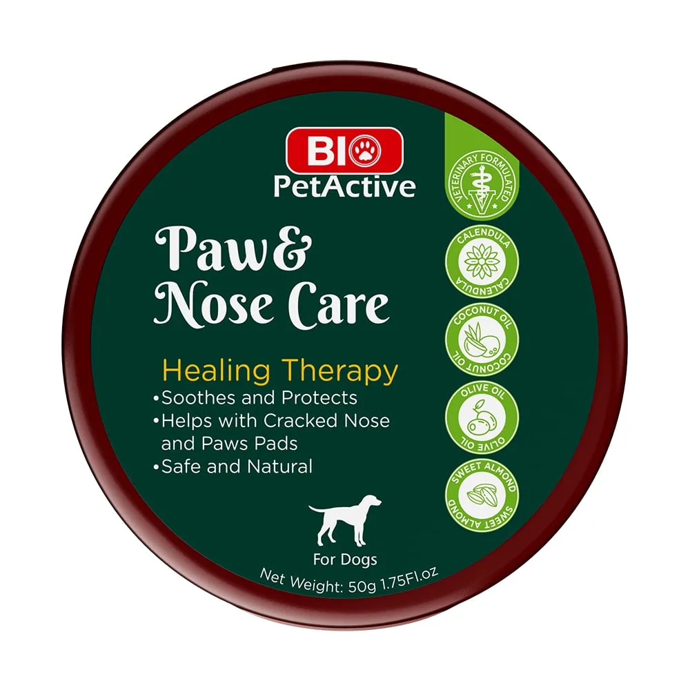 Caini - Crema pentru caini Bio PetActive Paw & Nose Care 50 gr